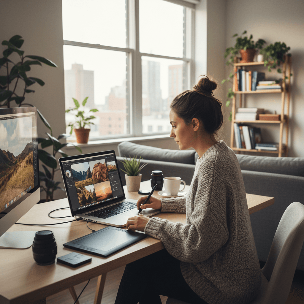 Image editing and post-production workflow
