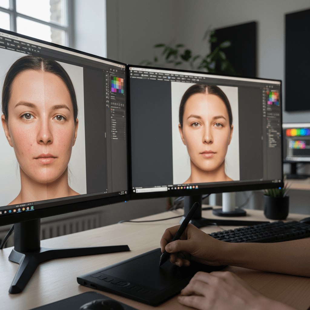 Photo editing for social media